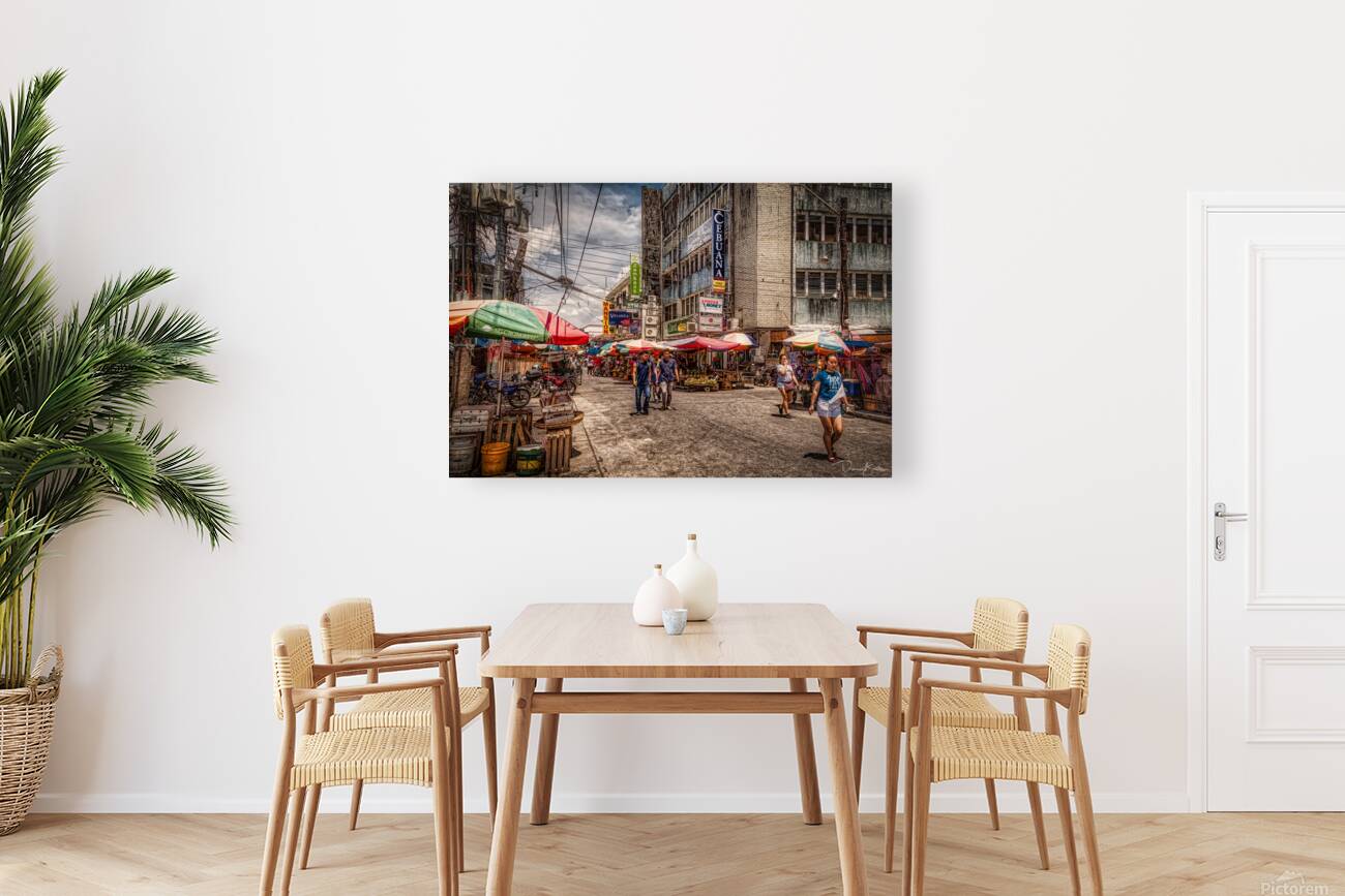 Subic Bay Street Market 7378 Reproduction