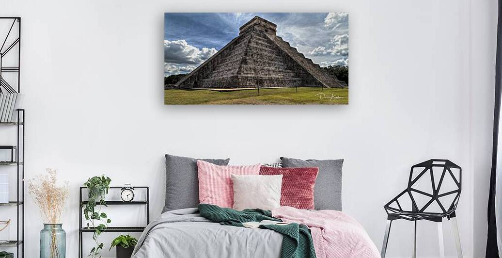 Chichen Itza Temple of Kukulcan 20x10 by Dennis Bastin