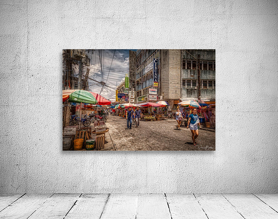 Subic Bay Street Market 7378 Wall Preview