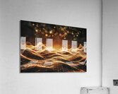 A captivating digital background that showcases a Acrylic Print