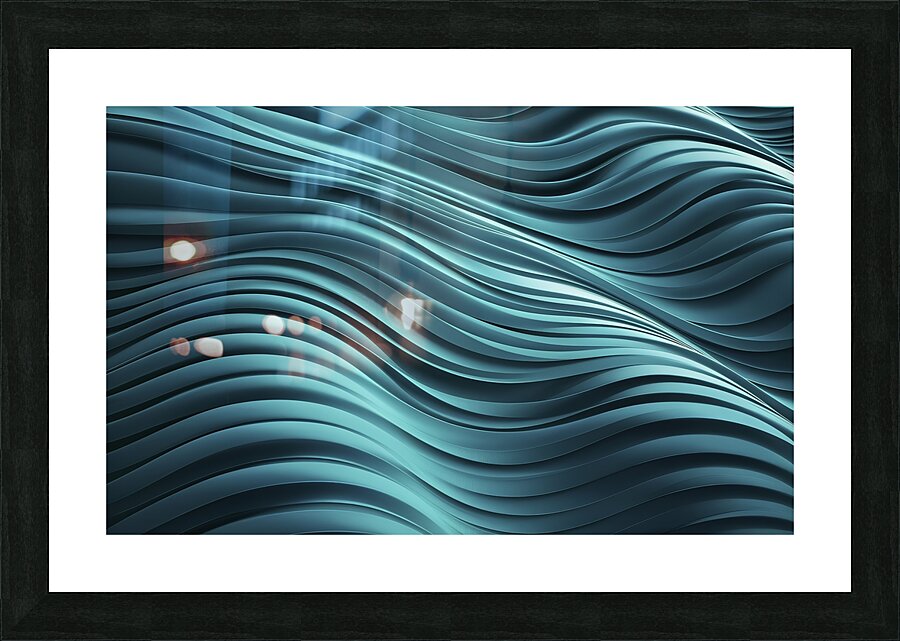A visually striking abstract background featuring Picture Frame print