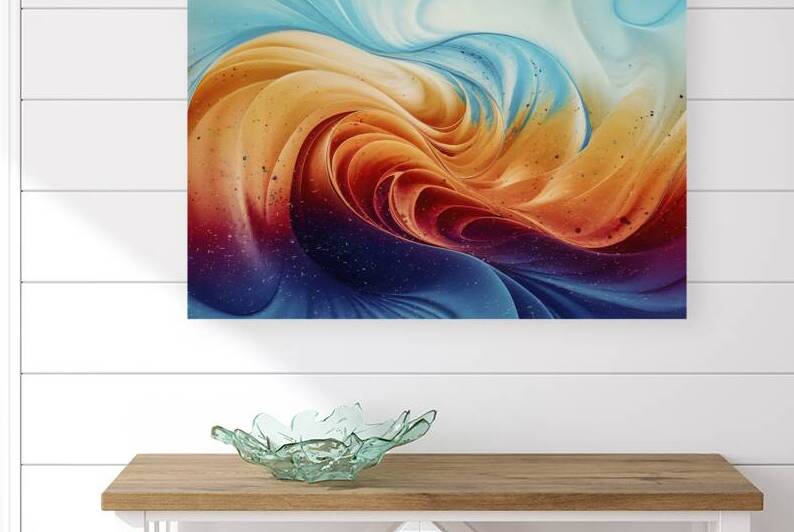 A vibrant and mesmerizing blend of colors 2 by Hritcu Elena