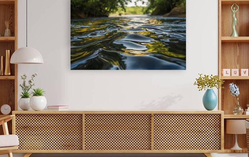 A mesmerizing close up photograph of the wavy wat by Hritcu Elena