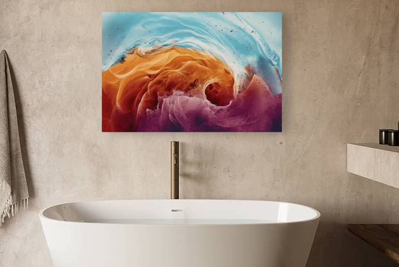A vibrant and mesmerizing blend of colors 4 by Hritcu Elena