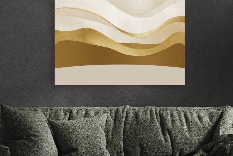 A serene and minimalistic landscape composition d by Hritcu Elena