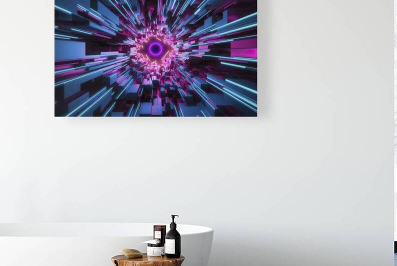 A captivating 3D abstract background by Hritcu Elena
