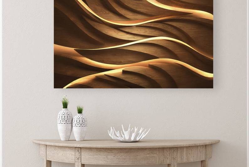 A captivating and intricate design of a wooden pa by Hritcu Elena