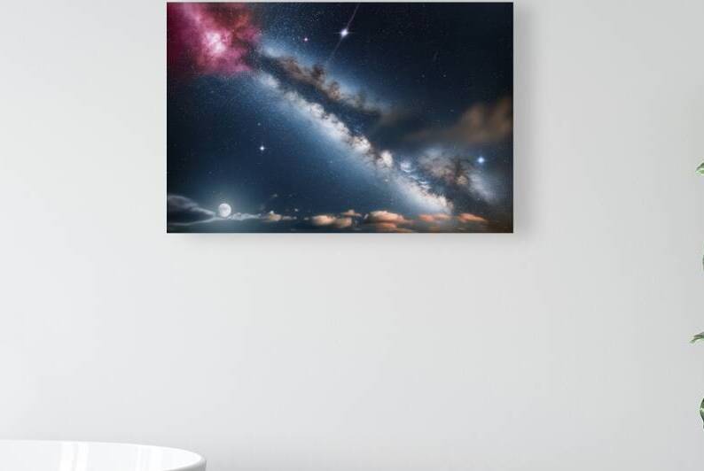 A breathtaking background of the night sky 1 by Hritcu Elena