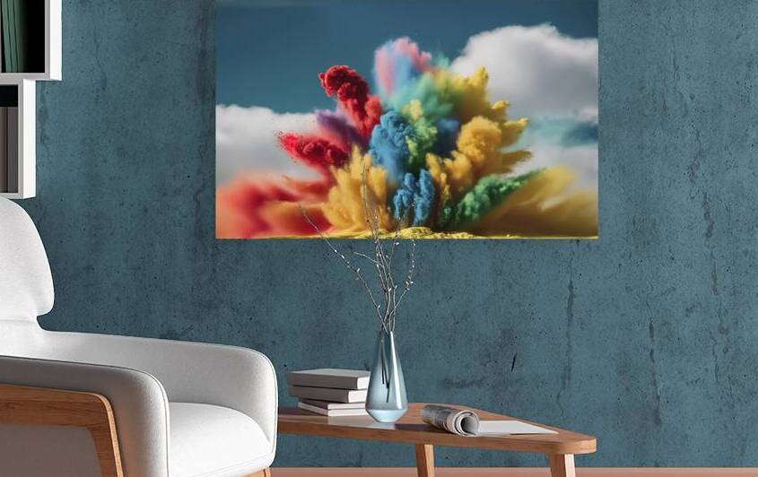 A vibrant and eye catching photograph of an explo by Hritcu Elena