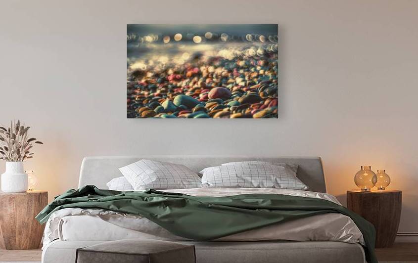 An abstract and surreal image of sea pebbles 4.jp by Hritcu Elena