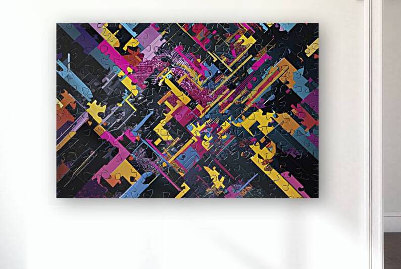 A stunning chaotic and vibrant techno inspired sc by Hritcu Elena