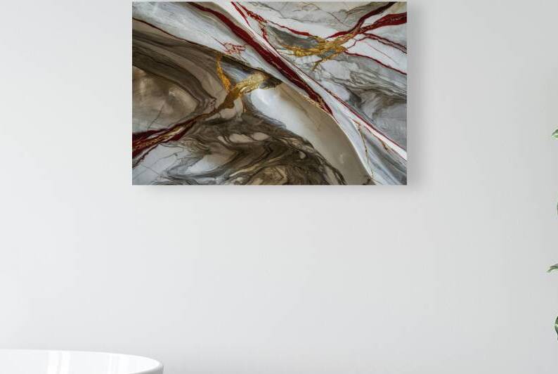 of intricately veined marble background 1 by Hritcu Elena