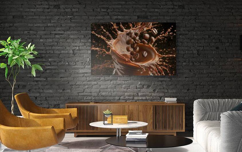 A captivating shot of a dynamic coffee splash wit by Hritcu Elena