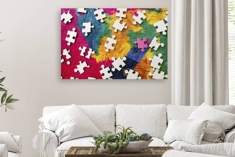 A vibrant and whimsical abstract scene showcasing by Hritcu Elena