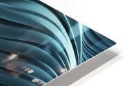 A visually striking abstract background featuring HD Metal print