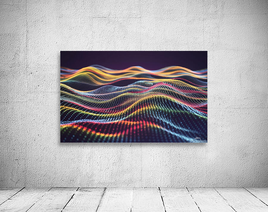 A captivating digital landscape composition 4 Wall Preview