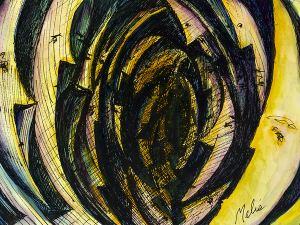 Moonlight Sonata   Abstract 16x12 Marc  Melis   2 Digital Download