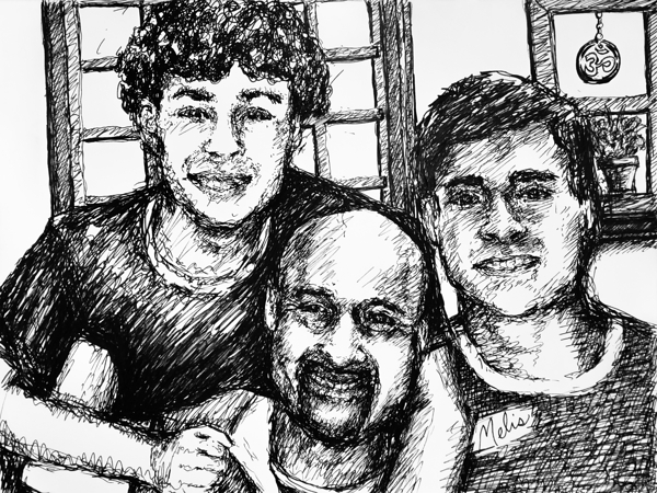 Sketch Portrait | Marc Melis Digital Download