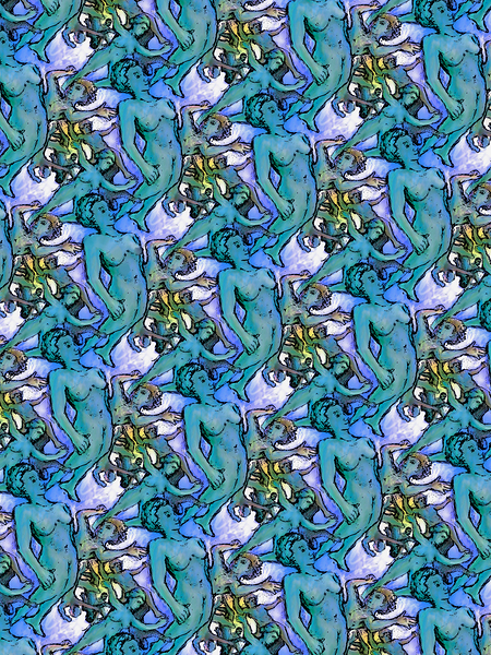 Free fall I     FINAL Patinated copper background Digital Download