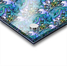 Free fall I     FINAL Patinated copper background Acrylic print