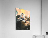 Girl Reading - Saturated Acrylic Print
