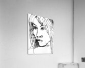 Sketch Portrait | Marc Melis Acrylic Print