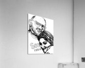 Sketch Portrait | Marc Melis Acrylic Print