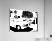 Hooptie - black and white -  PSX 20250302 042229 Acrylic Print