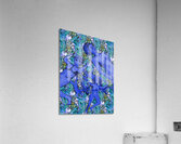 Free fall I     FINAL Patinated copper background Acrylic Print