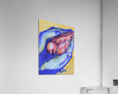 3 by 4 aspect ratio     Hands Hoding Bird     202 Acrylic Print