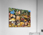 3 by 4 aspect ratio --- original jpg from photo of black and white micron Acrylic Print