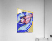 3 by 4 aspect ratio     Hands Hoding Bird     202 Acrylic Print