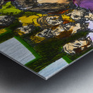 1 BARB 1 Metal print