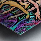 Falling Into Graceland   muted final 6 Metal print