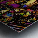 Bad Cactus   psd     colorful yellow skin Metal print