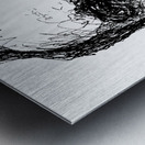 Sketch Portrait | Marc Melis Metal print