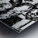 Jazz Nite   black and white     PSX 20250721 0905 Metal print