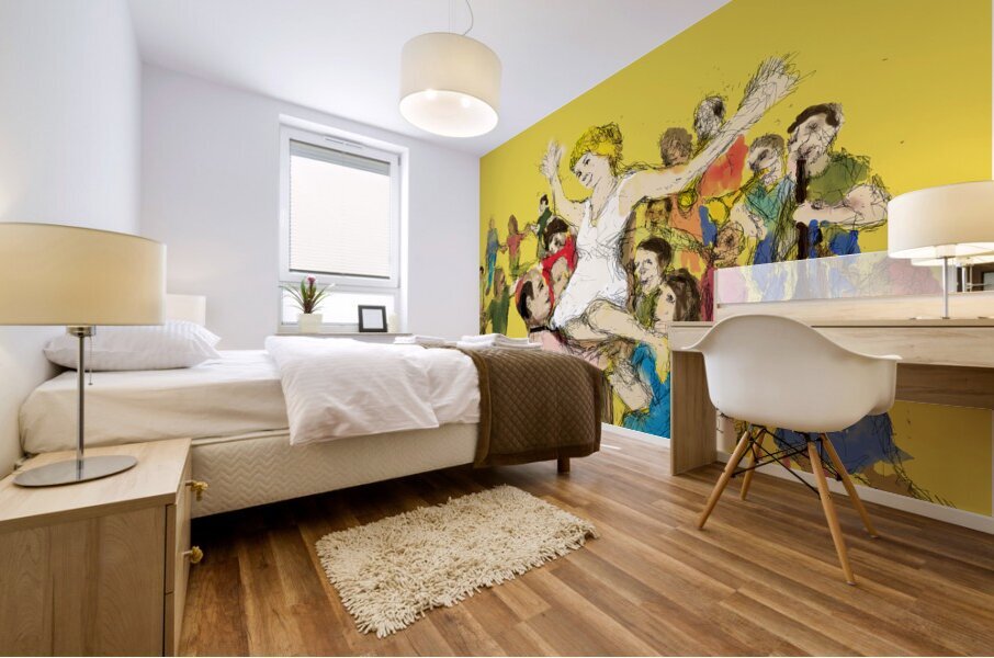 UNTITL 1 Mural print