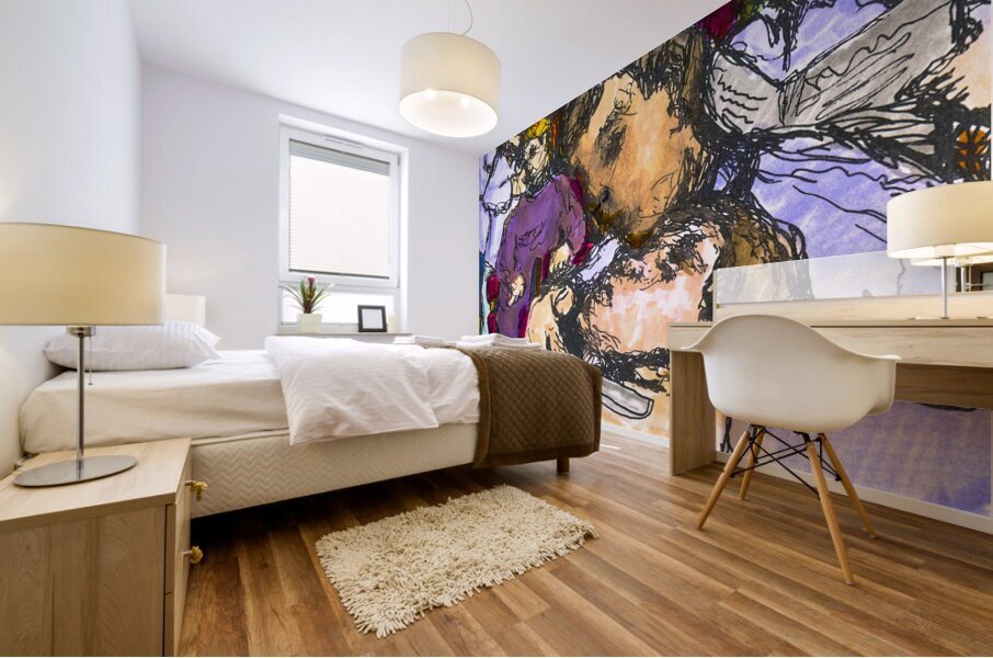 1 BARB 1 Mural print