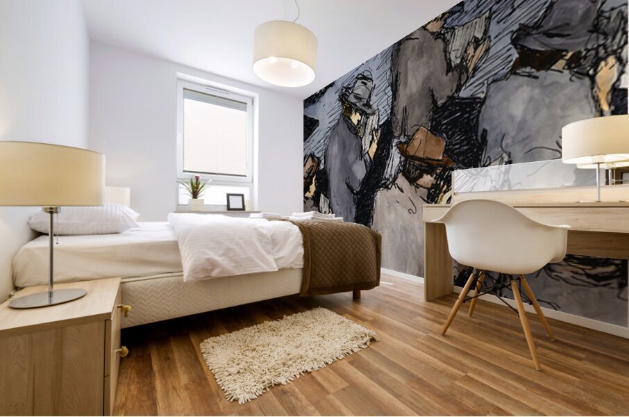 Dystopian Headlines 16x12 Marc  Melis   20250617 Mural print