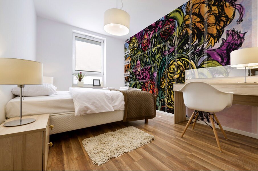 Art Fair Marketing Material   Sizng Example Canva Mural print