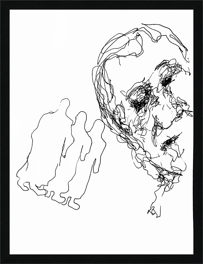 ORIGIN 2 Picture Frame print