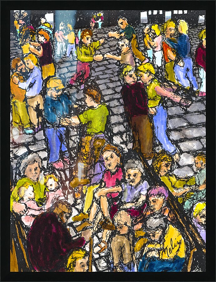 1 HOST 1 Picture Frame print