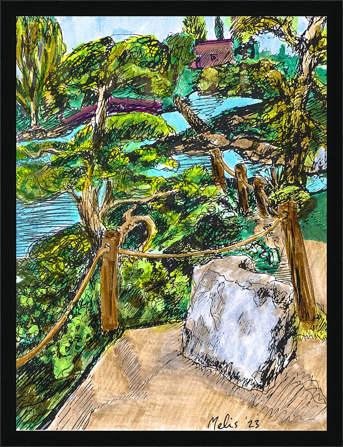 1 JAPA 1 Picture Frame print