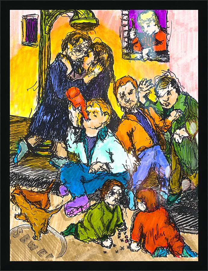 1 LIVE 1 Picture Frame print