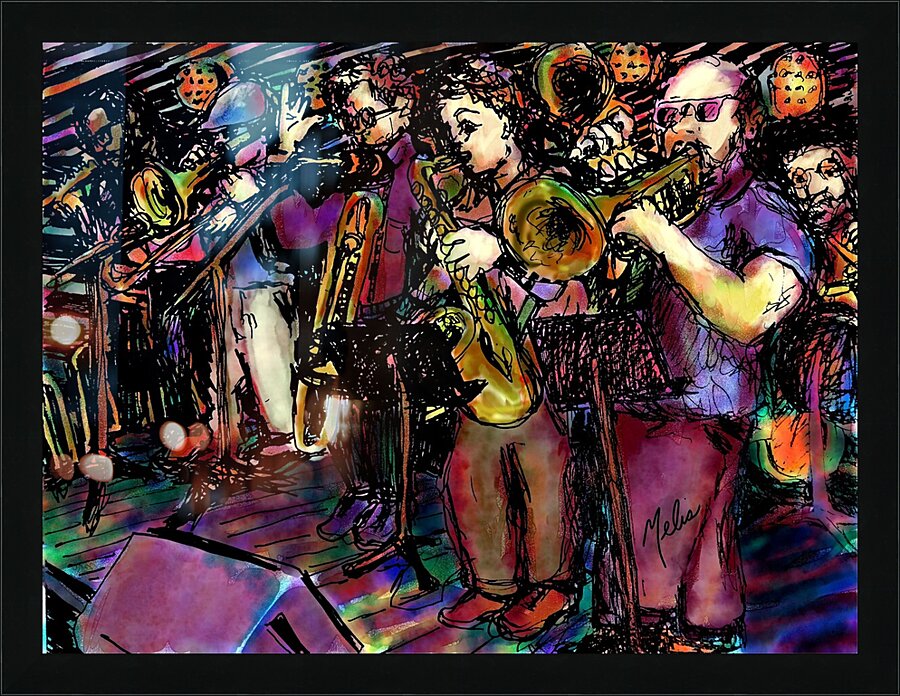 BADCAC 2 Picture Frame print