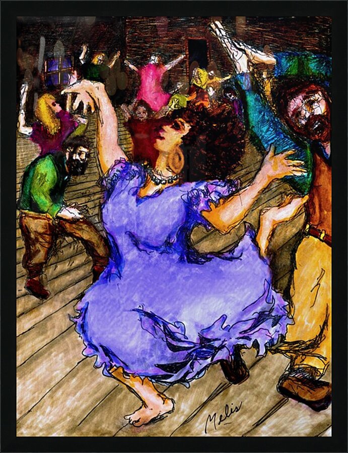 Revelry 12x16 Marc  Melis   20240321   AdobeRGB P Picture Frame print