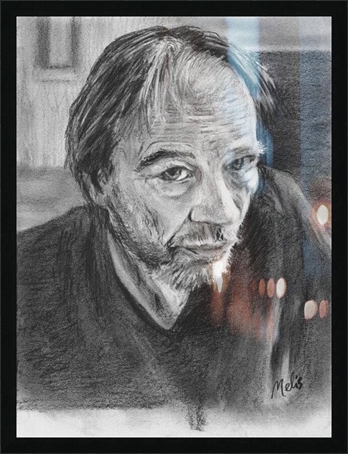 Melis   Portrait Man 9x12 Mark Melis   20230614 Picture Frame print