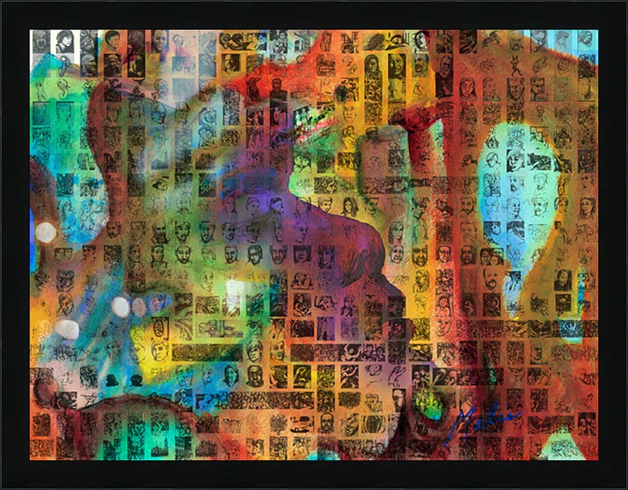 MOSAIC 4 FINAL 4 23 2025 Picture Frame print