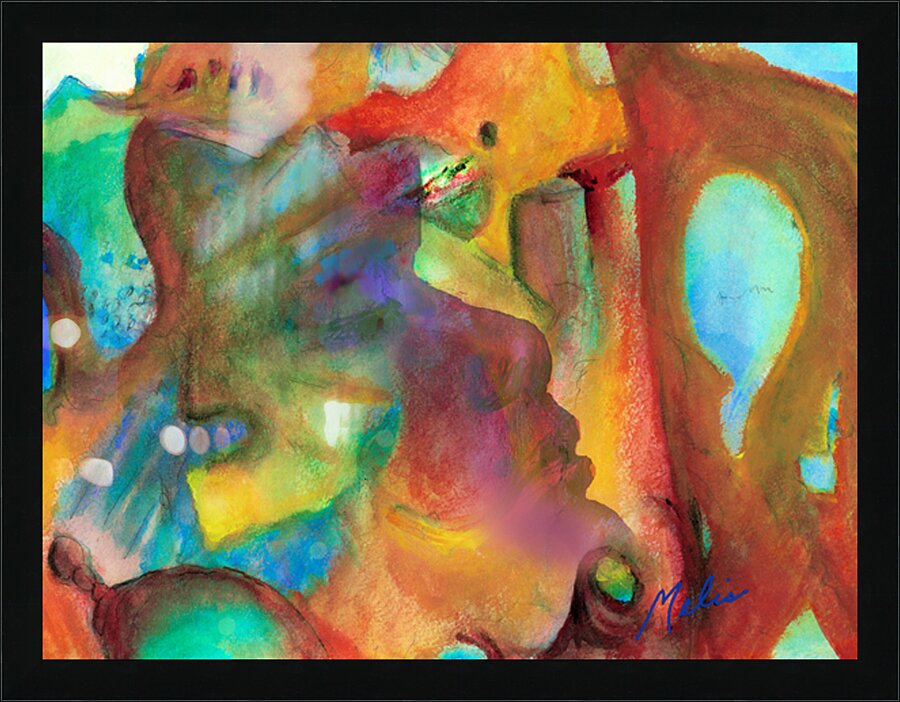 MOSAIC 4.psb w o thumbnails Picture Frame print